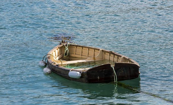 Sinking Boat Saint Ives  - Photo, Image