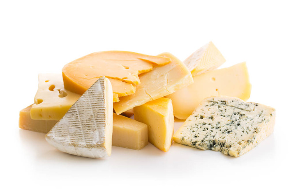 Different kinds of cheeses. - Fotó, kép