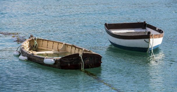 Dwie łodzie Saint Ives  - Zdjęcie, obraz