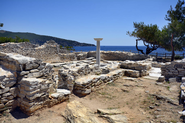 Greece, Thassos Island, Archaelogy - Photo, Image