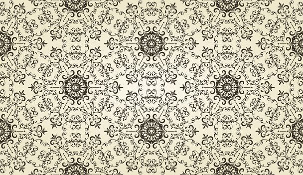 Vector Vintage Highly Detailed Seamless Pattern - Vector, Image