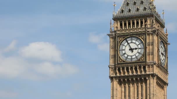 Big Ben, Elisabeth Tower, Palast von Westminster, London - Filmmaterial, Video
