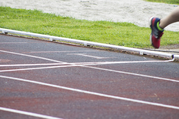 deporte pista de atletismo, corredores
 - Foto, imagen