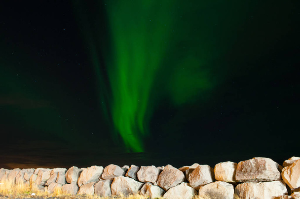 noorderlicht in IJsland - Foto, afbeelding