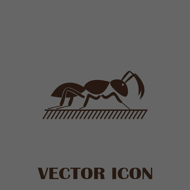 ikona ANT. owad znak - Wektor, obraz