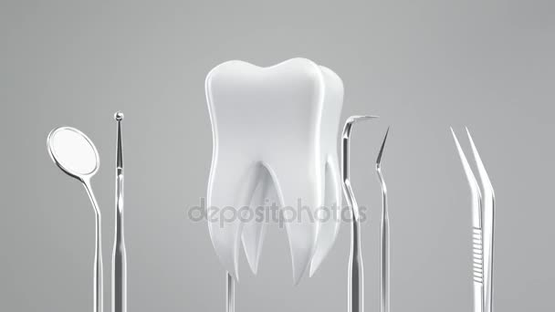 Herramientas dentales y dentales - Metraje, vídeo