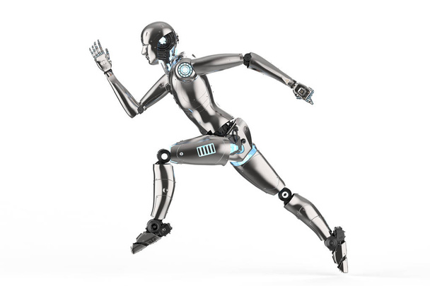 humanoidní robot běh - Fotografie, Obrázek