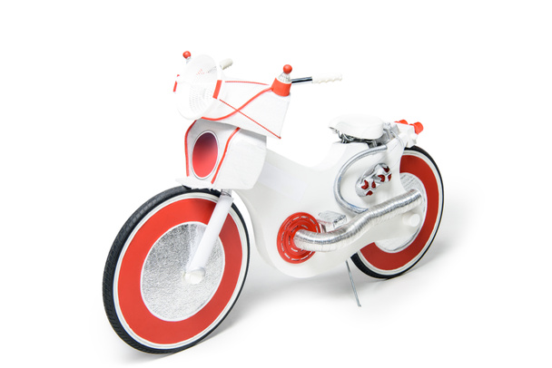 электрический велосипед, созданный из фуа-гра
 - Фото, изображение