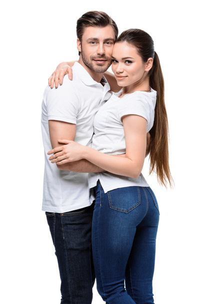 young hugging couple - Photo, image
