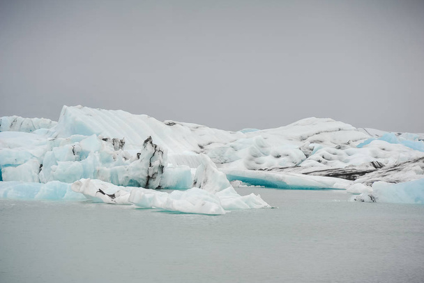Melting Iceland glaciers, global warming - Foto, Imagen
