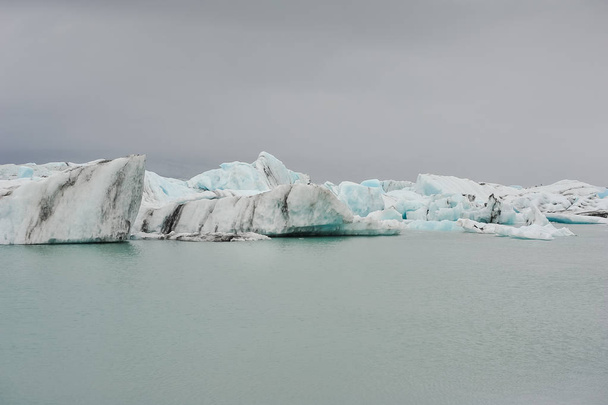 Τήξη παγετώνες της Ισλανδίας, παγκόσμια αύξηση της θερμοκρασίας - Φωτογραφία, εικόνα