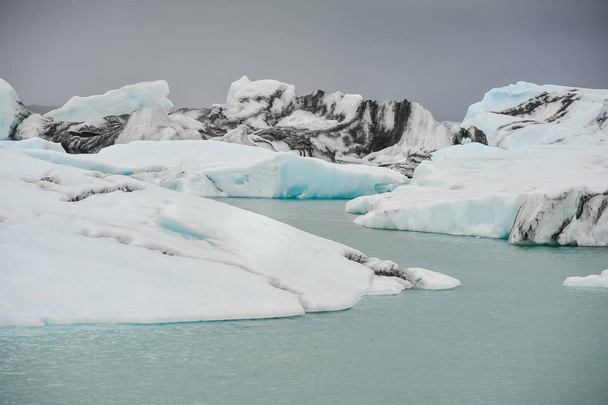 Melting Iceland glaciers, global warming - Foto, Imagen