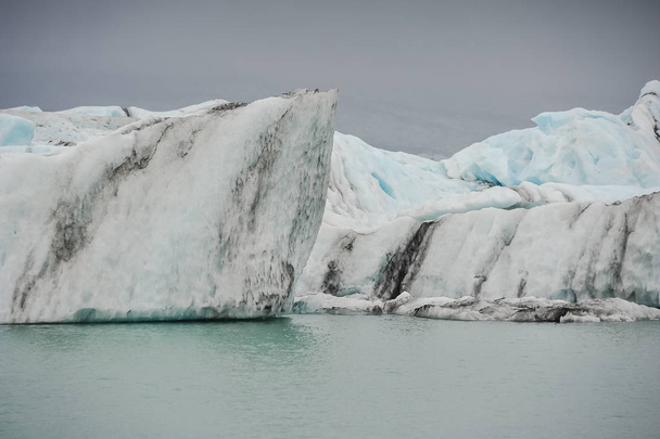 Derretendo geleiras Islândia, aquecimento global
 - Foto, Imagem