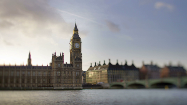 Big Ben und die Häuser des Parlaments erschossen - Filmmaterial, Video