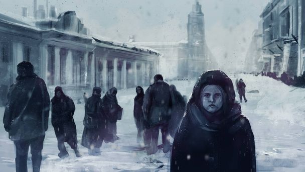 Leningrado sitio ilustración
. - Foto, Imagen
