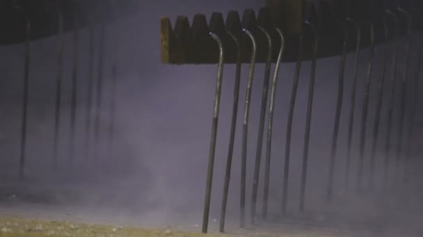 Pole Galvanising Factory  - Footage, Video