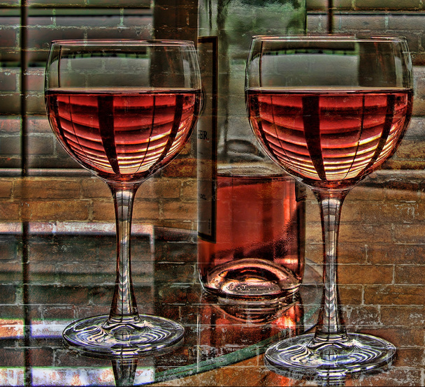 Wine for two - Fotoğraf, Görsel