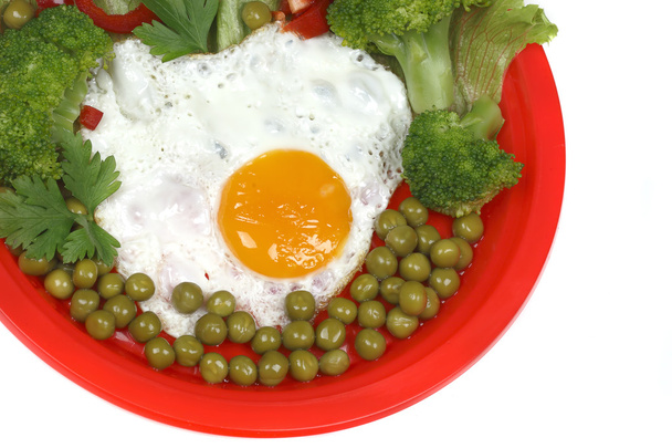 Egg and vegetable. - Photo, image
