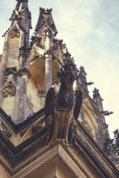 St. Vitus Katedrali, çirkin yaratık - Fotoğraf, Görsel