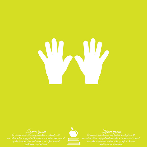 Left and right hands - Vector, Image