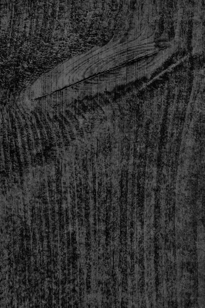 Παλιό, ξεπερασμένο ραγισμένα κόμπους μαύρο Pinewood σανίδα Grunge υφή - Φωτογραφία, εικόνα