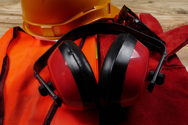 Standard construction safety equipment - Photo, Image