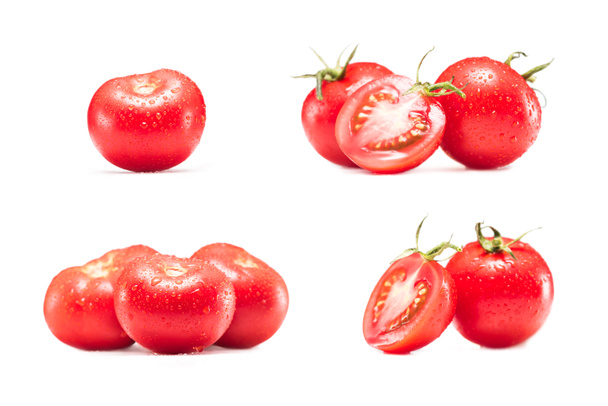 raccolta di pomodori freschi
  - Foto, immagini