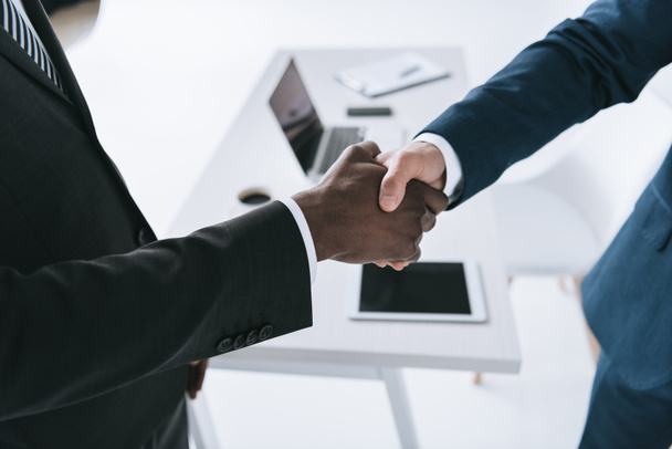 multicultural businessmen handshake - Photo, Image