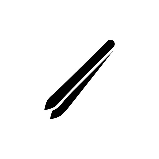 Пинцет векторной иллюстрации значка
 - Вектор,изображение