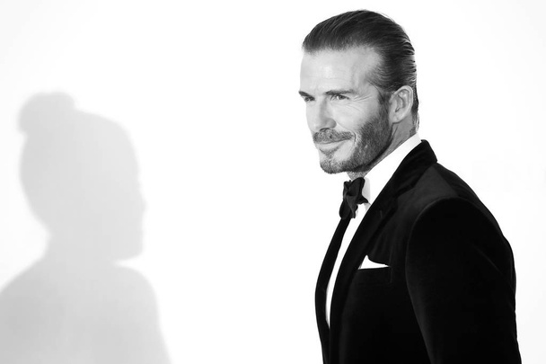 piłkarz David Beckham - Zdjęcie, obraz