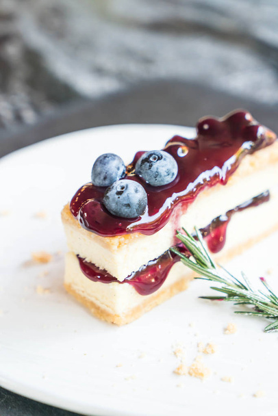 blueberry cheese cake - Foto, Bild