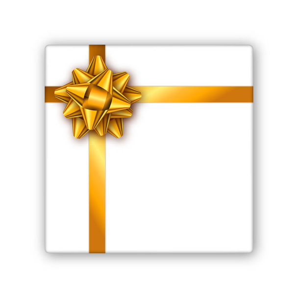 Holiday gift box  - Wektor, obraz