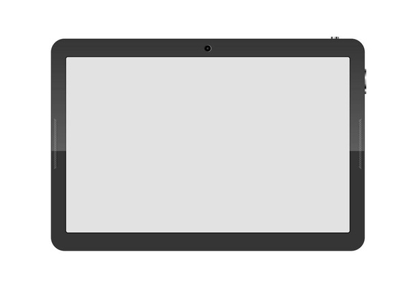 Tablet computer isolated. Vector illustration. - Vector, Image
