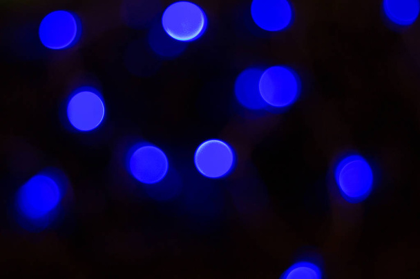 Blurred image of festive lights - Φωτογραφία, εικόνα