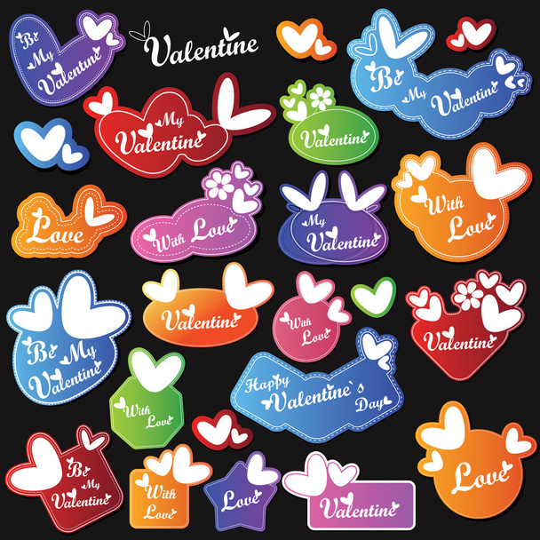 Valentine's Day card - Vektor, Bild