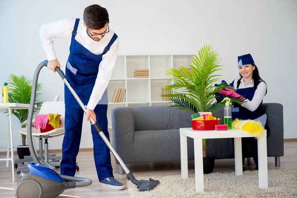 Cleaning service team - Foto, Imagem