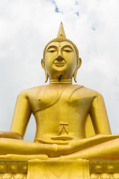 socha Buddhy v chrámu Thajska. - Fotografie, Obrázek