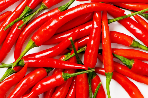 Red and green chili peppers - Photo, Image