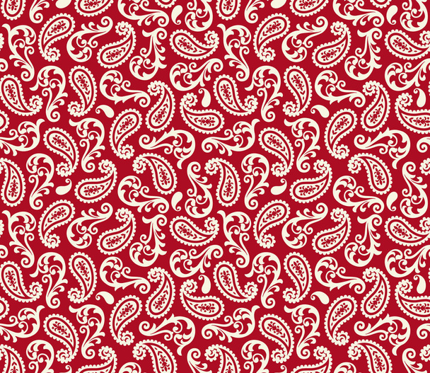 Paisley design pattern - Wektor, obraz