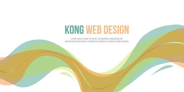 Encabezado sitio web diseño abstracto estilo elegante
 - Vector, imagen