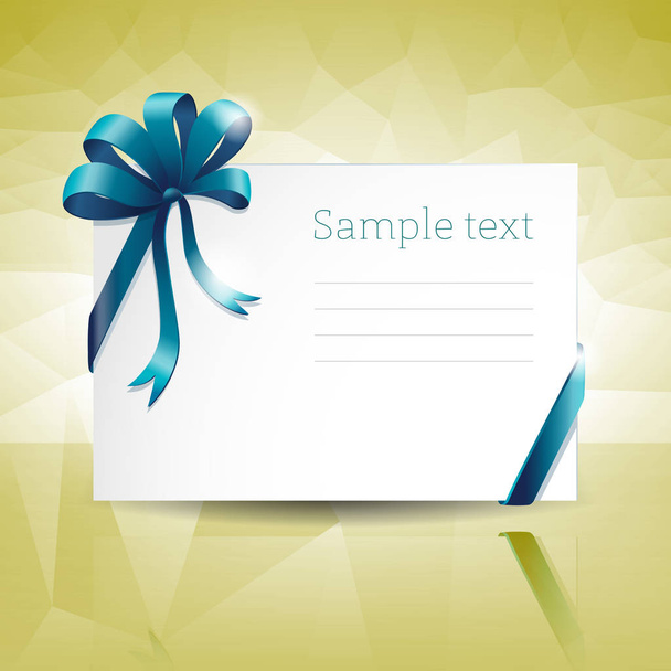 Blank Gift Card - Vector, Image