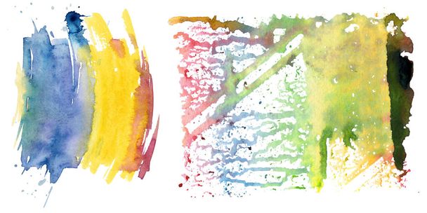 Watercolor colorful texture illustration. - Fotografie, Obrázek