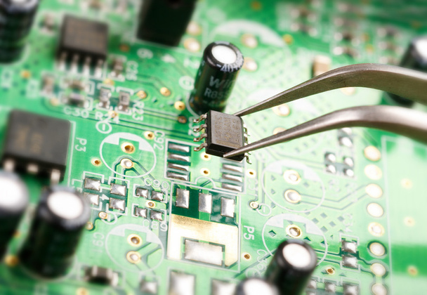 Assembling a circuit board - Photo, Image