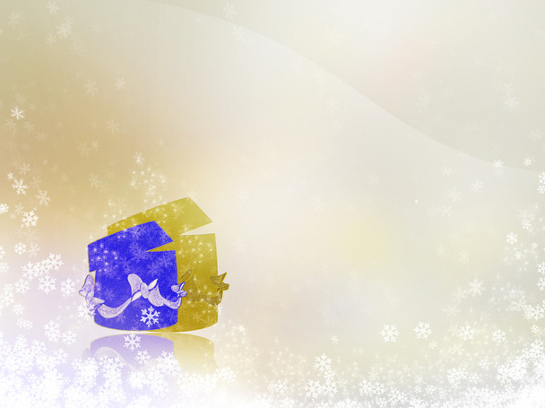 Winter background with gifts - Φωτογραφία, εικόνα