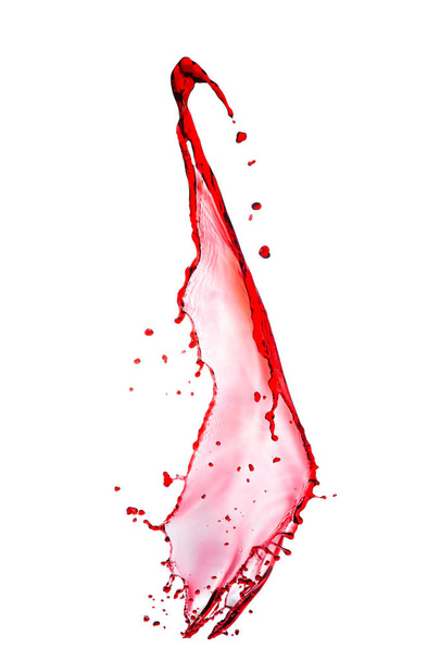 splash of red wine - Foto, Imagen