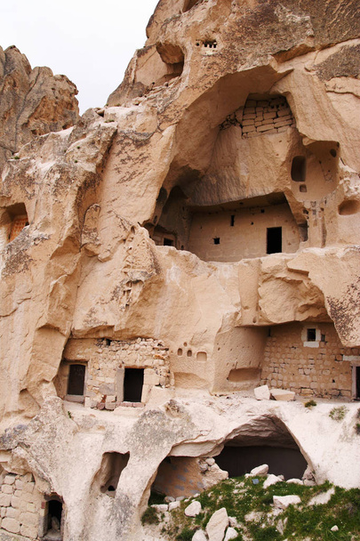 Uchisar cave town - Foto, afbeelding