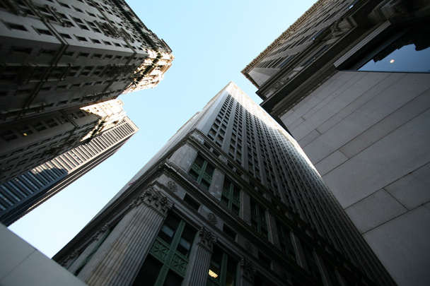 Classical NY- skyscraper in Manhattan - Fotoğraf, Görsel