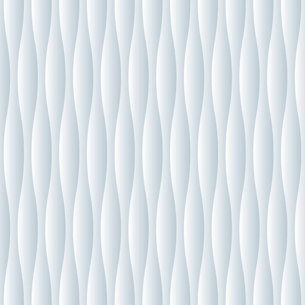 Dekorativní bílé bezešvé formované světla a stínu reliéf vzorku textury - Vektor, obrázek