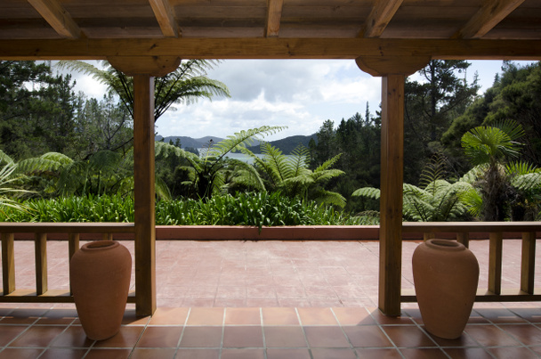 tropické patio - Fotografie, Obrázek