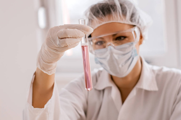 Scientist working at laboratory - Photo, Image